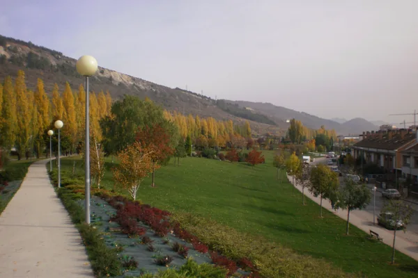 Ansoáin, en la comarca de Pamplona